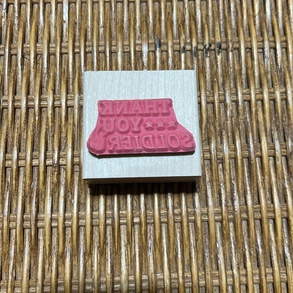 Mason Row - Thank you Soldier Stamp - Picture 3 of 6